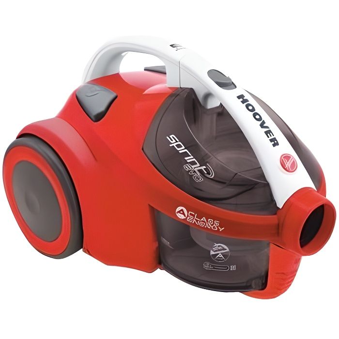 Hoover ST71_ST20011 Synthesis Aspirateur sans sac - noir / rouge 