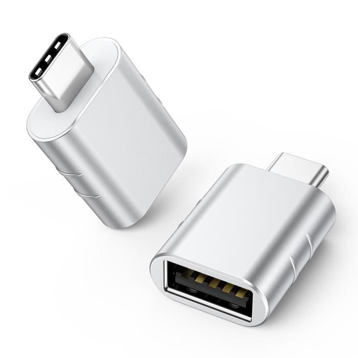 Adaptateur USB-C Vers USB 3.2 - Aluminium 10 Gbit/s - OTG 18 Cm - Compatible MacBook, Galaxy, IPad, Dell