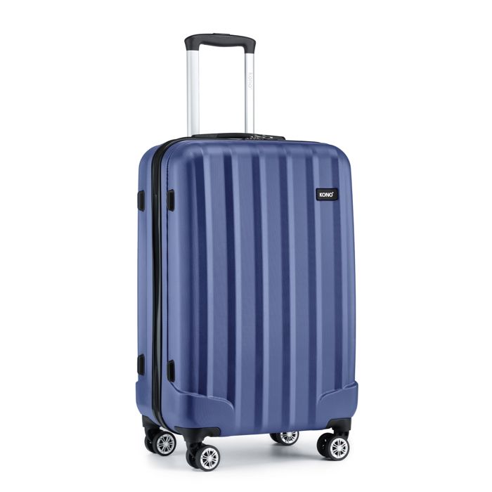 Valise Cabine Kono 20 Pouces - ABS Léger, 4 Roues, Serrure Combo, Idéale Avion Et Voyage