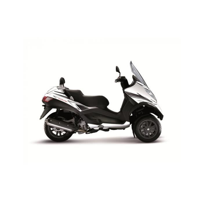 Kit déco KUTVEK Velocity blanc/noir Piaggio MP3 300/500