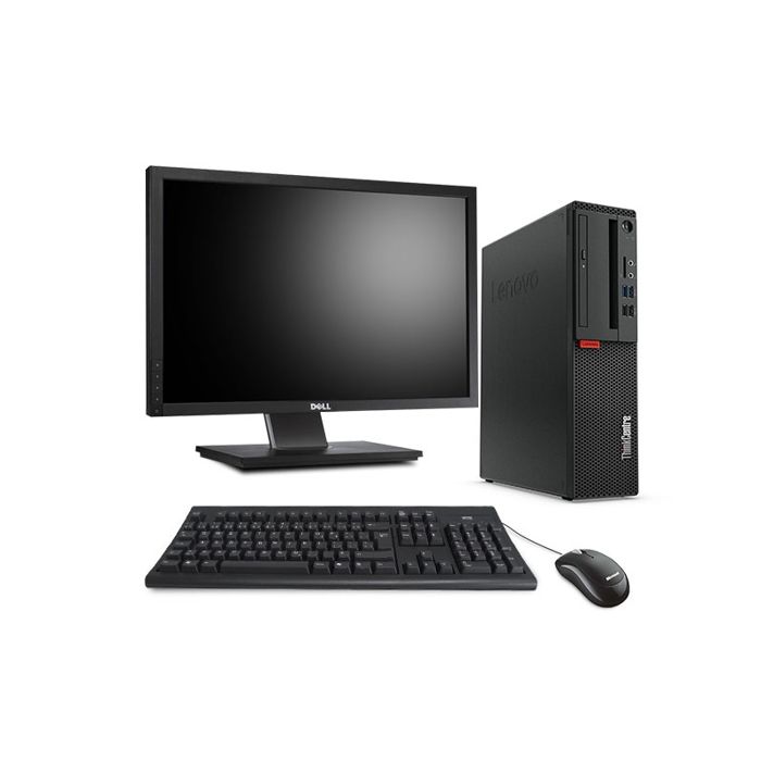 Ordinateur de bureau Pack Lenovo ThinkCentre M725S SFF SSD +