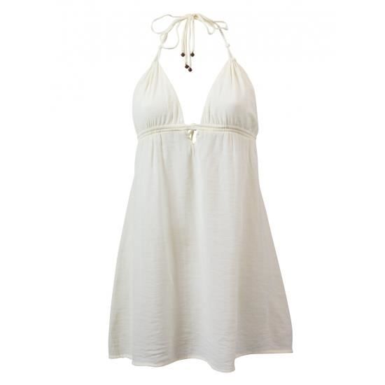 Robe De Plage Banana Moon Goldenroad Lonai Beige Beige