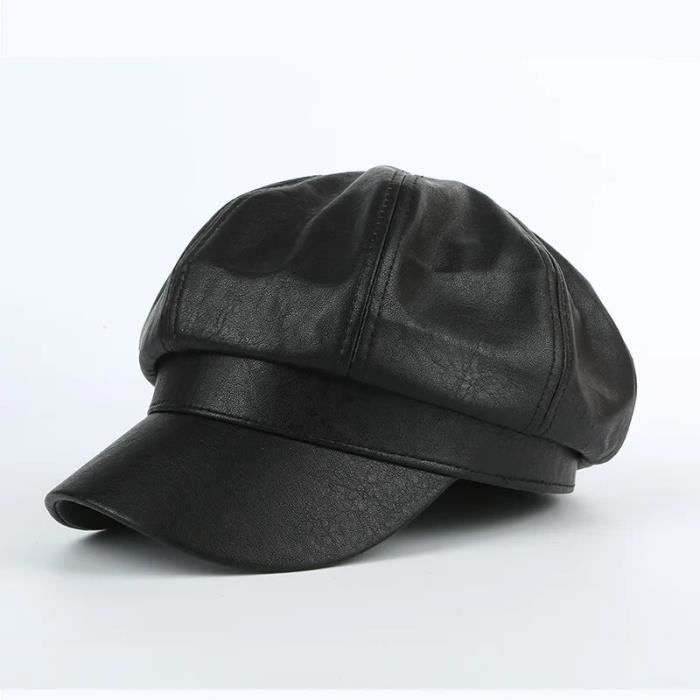 Casquette Vintage Souple Pour Hommes - 8 Panneaux En Coton - Réglable (55-59 Cm) - Gris, Beige, Noir, Marron