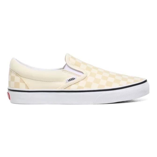 vans damier beige