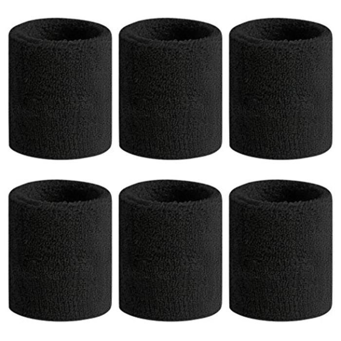 Lot De 3 Bandeaux De Sport Pour Enfants 4-9 Ans – Anti-Transpiration, Élastique Et Doux – Noir, Bleu, Vert