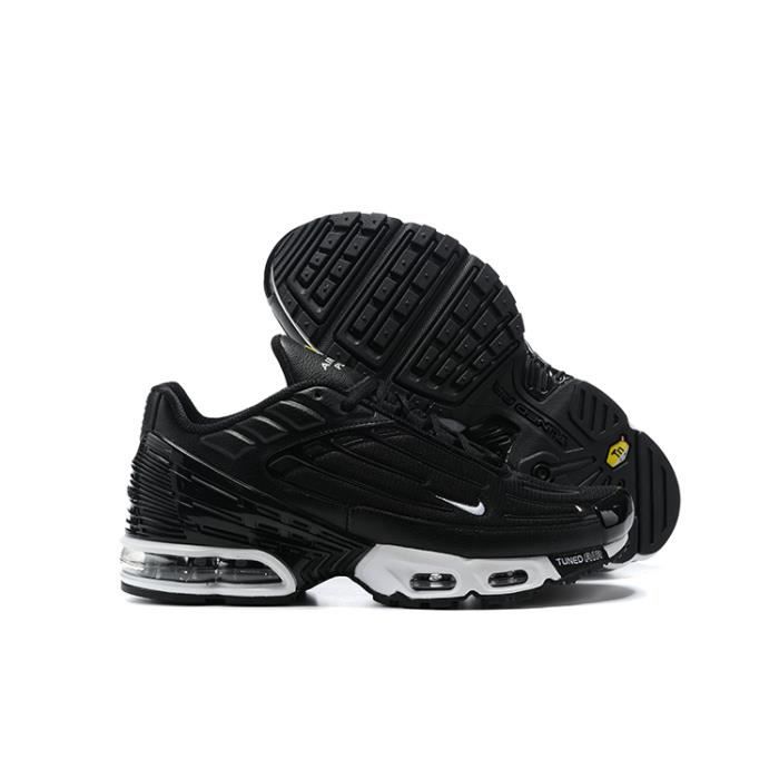 Baskets Nike Air Max Plus TN 3 Homme Chaussures Entraînement de Sport Noir  Blanc Noir blanc - Cdiscount Chaussures