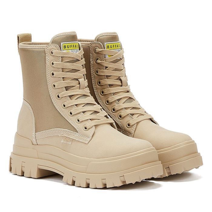 Bottines femme Buffalo Aspha Com2 - cream - 42