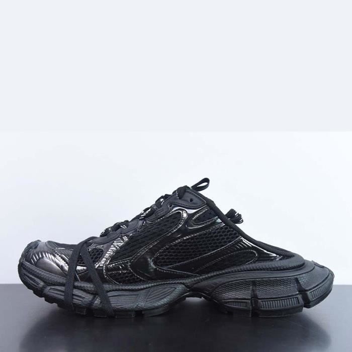 Basket Balenciagaa 3xl Lace Up Low Top Dad Noir AUTREMENT Synthetique Mixte Lacets