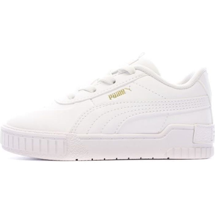 Baskets Blanches Fille Puma Cali Sport