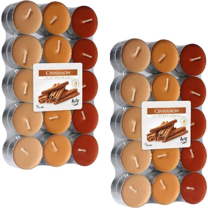 Lot De 30 Bougies Chauffe-plats 37mm H: 16mm