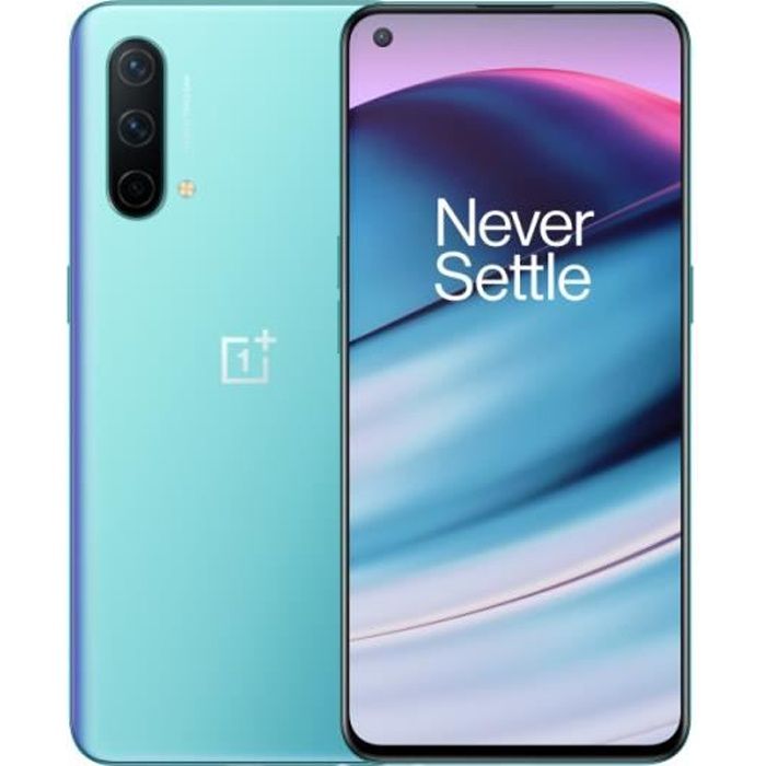 OnePlus Nord CE 5G - OnePlus - EB2103 - 128Go - Bleu - Reconnaissance faciale - Triple caméra - Android 11