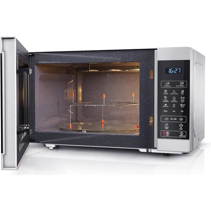 SMAD 25L 900W Four à micro - ondes Numérique Avec Gril 11 Niveaux de
