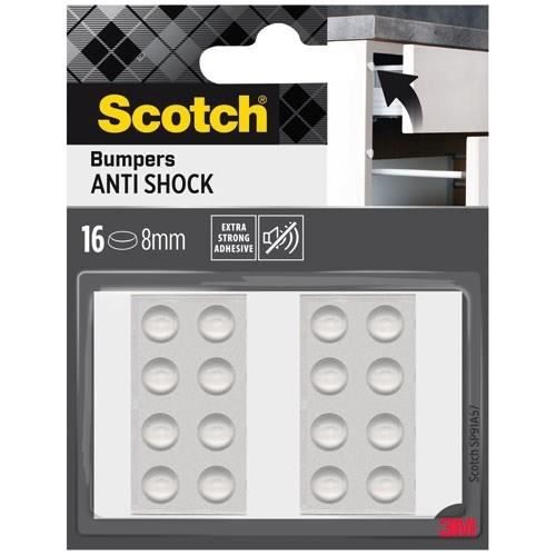 Patin bumper antichoc rond Scotch ø8 mm lot de