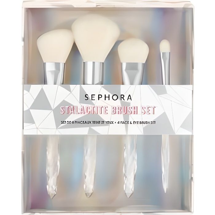 Set de pinceaux Sephora Stalactite - SET-19-XMS - Cdiscount Au quotidien