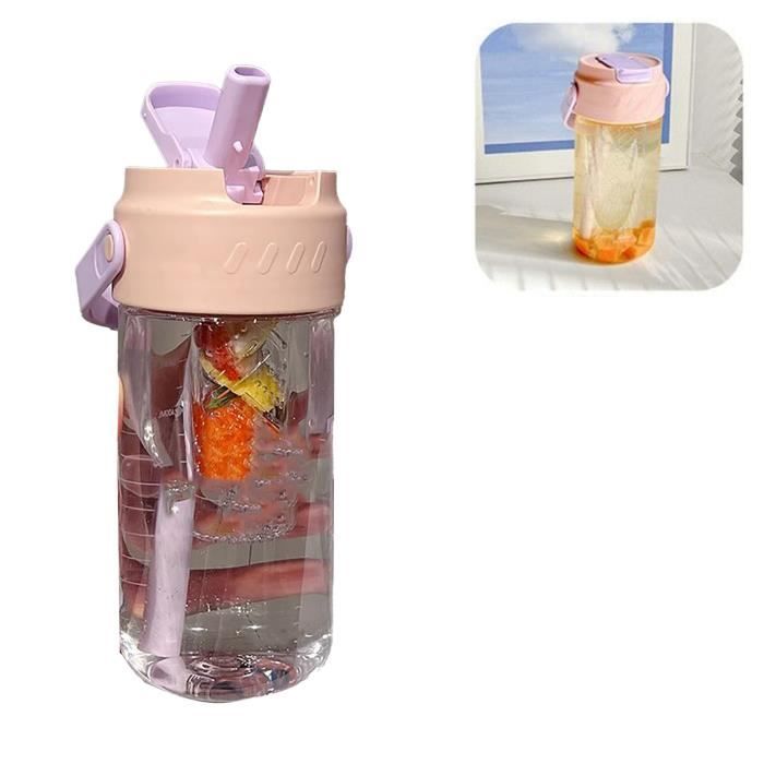 ON-THE-GO - Bouteille Sport 75 Cl Avec Paille Intégrée - Vert