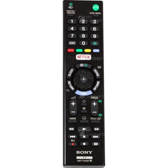 SONY RMT TX102D - vue 2