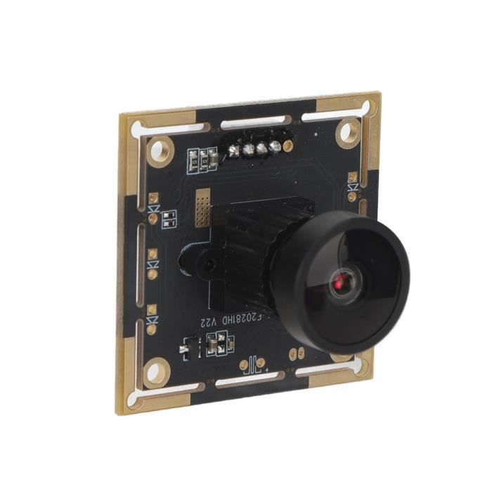 Module Caméra Fisheye 5MP Pour Raspberry Pi 2/3/B+/Zero - Grand Angle 130°, OV5647, Avec Câbles Et Vis