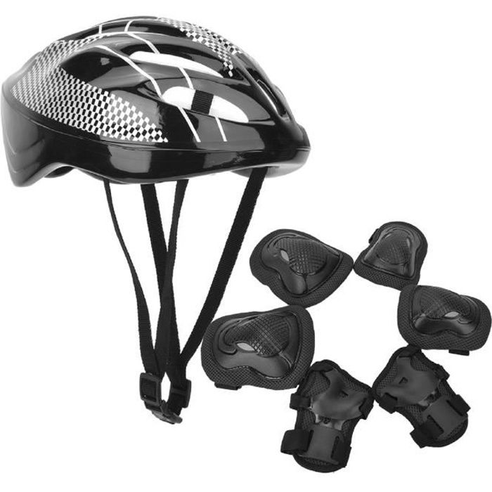 Kit Protection Enfant 6 En 1 - Genouillères, Coudières & Protège-Poignets Pour Patinage & Scooter