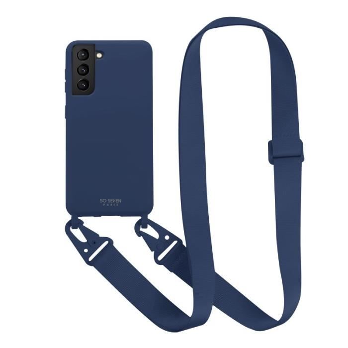 SO SEVEN COQUE SMOOTHIE CORD BLEU : SAMSUNG GALAXY S21