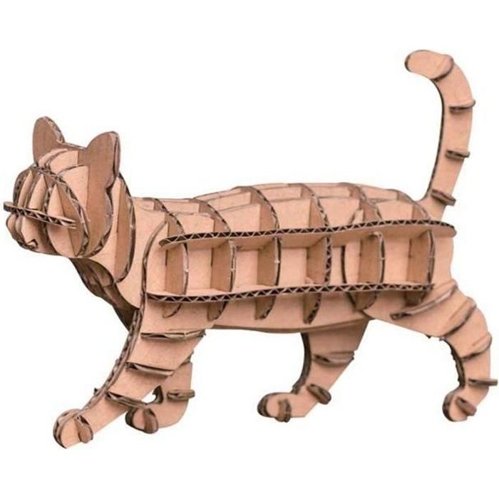 Deco 3d En Carton Chat Cdiscount Maison Deco 3d En Carton Chat Cdiscount Maison