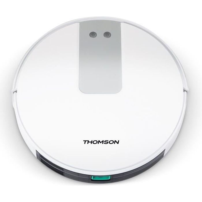 THOMSON - THVC24W - Aspirateur robot - Autonomie 120min - Départ différé - 3 modes de navigation - Réservoir (0,6L) - Batterie Lithi