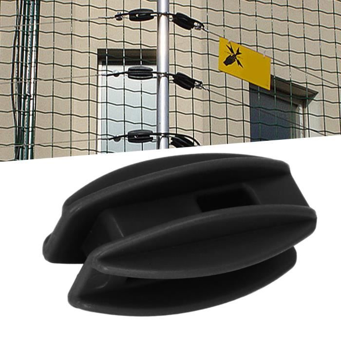 ABI Isolateur de poteau de tube Isolateur de clôture électrique 100