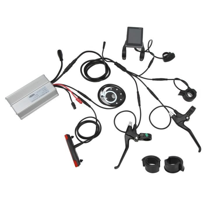 Kit de ContrôLeur 3 Modes 26A 36V 48V 1000W pour Kit de Conversion de Moteur de VéLo ÉLectrique