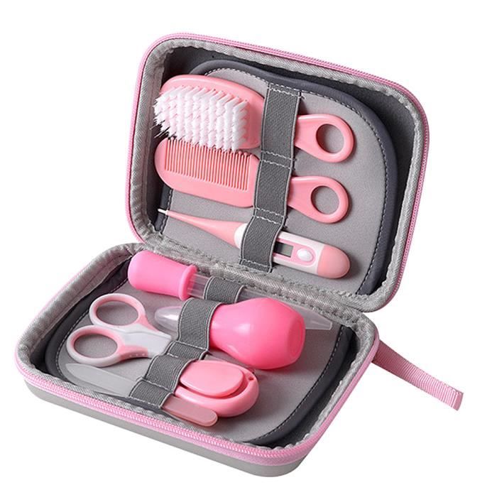 1 Set Outil De Soins Pour Bebe Creative 8 En 1 Sur Pince A Epiler Mangeoire Thermometre Peigne Brosse Brosse Bebe Peigne Bebe Cdiscount Puericulture Eveil Bebe