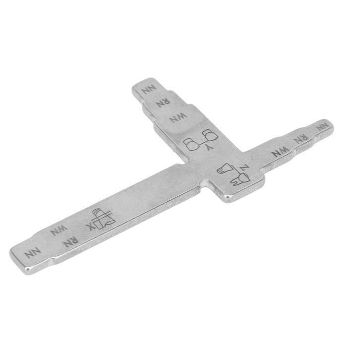 Onerbuy Outil De Règle De Mesure Pour Couture De Jauge Coulissante En Forme De T Jauge De Triangles Sans Soucis Jauge Pratique, Tolérance De Couture