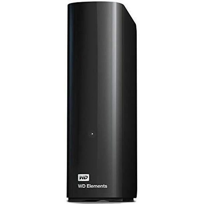 WESTERN DIGITAL Elements Desktop - 10To - Noir