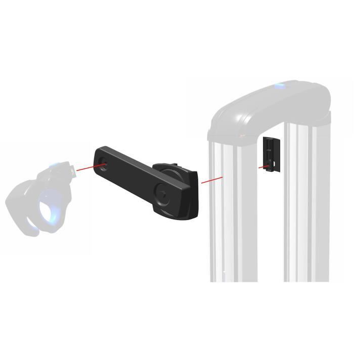 Adaptateur cadre pour porte vélo - XLC - CC-X61 Almada - Blanc - Taille unique - Adulte