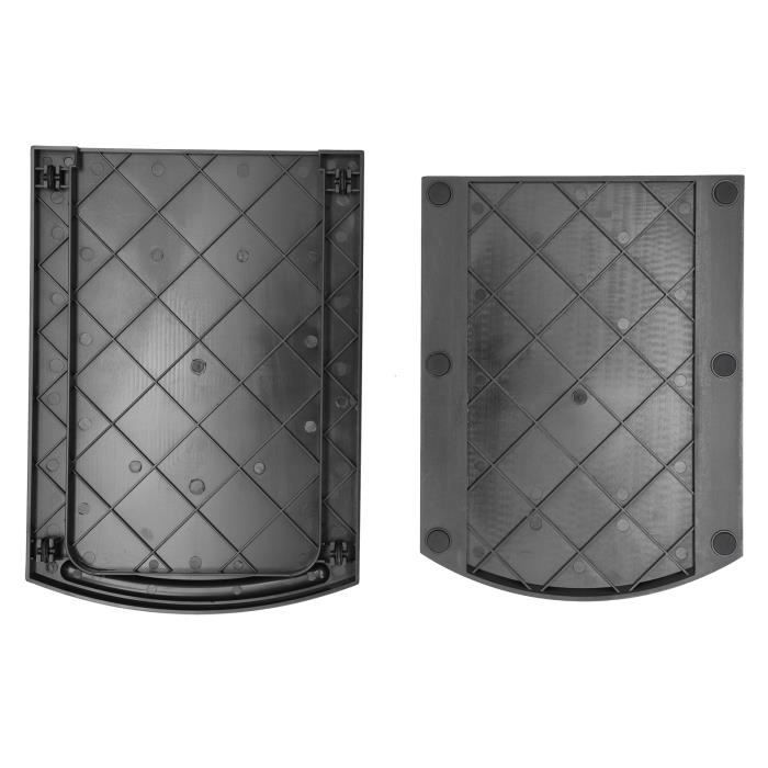 Plateau Coulissant Pour Cafetière Et Petits électroménagers – Support 30,5 X 22 Cm, Charge Max 11,3 Kg – Noir, Plastique Robuste