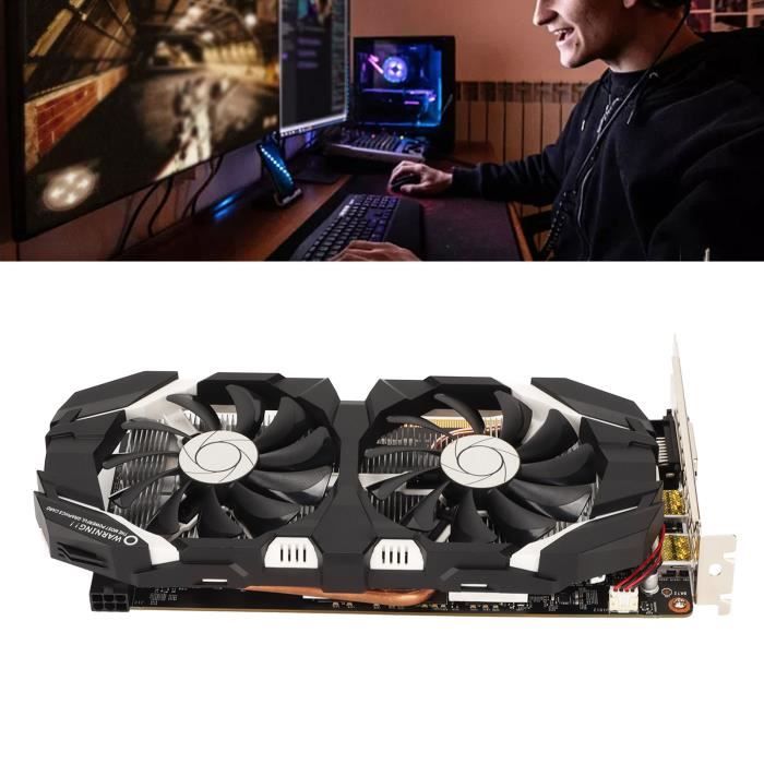 Carte Graphique GDDR5 8Go – 256bit, PCI Express 3.0, Dual Fan Pour Gaming 4K - 7