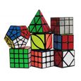 YGZN Speed Cube Set 8 Pack 2x2 3x3 4x4 Speed Cube ,Megaminx Pyramid Skewb lvy Cube Mirror Cube Smooth Speedcubing Magic Cube Puzz-1