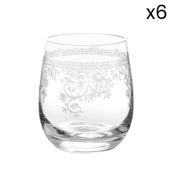 Livellara ilano Tubler 400 l Vetro, Set da 2, Bicchieri Acqua
