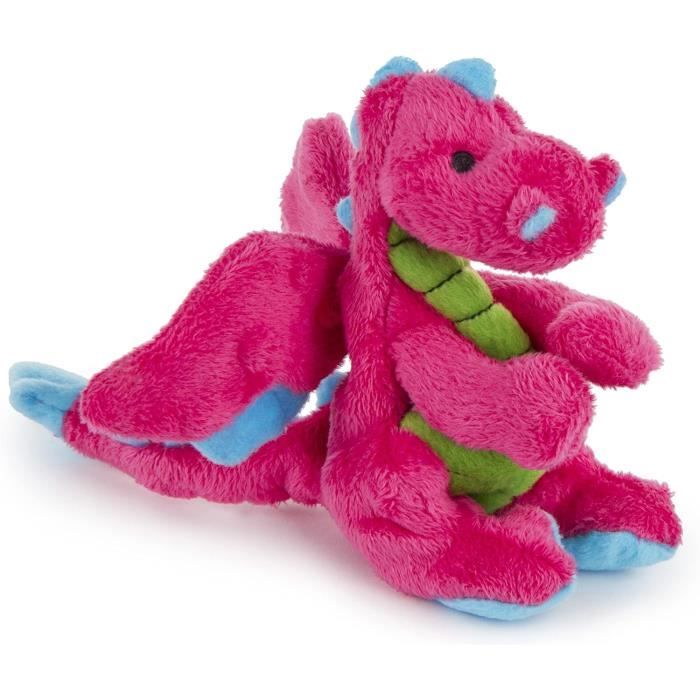 Moonmoon Bubble Plush Dragons Squeaky Dog Toy, Chew Guard Technology