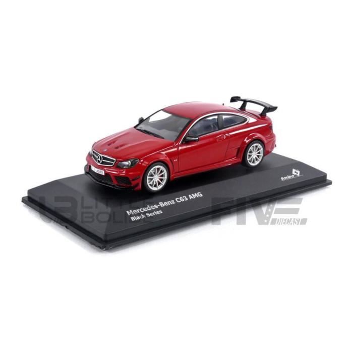 Voiture Miniature de Collection - SOLIDO 1/43 - MERCEDES-BENZ C63 AMG Balck  Series - 2018 - Fire Opal Red - 4311602 - Cdiscount Jeux - Jouets