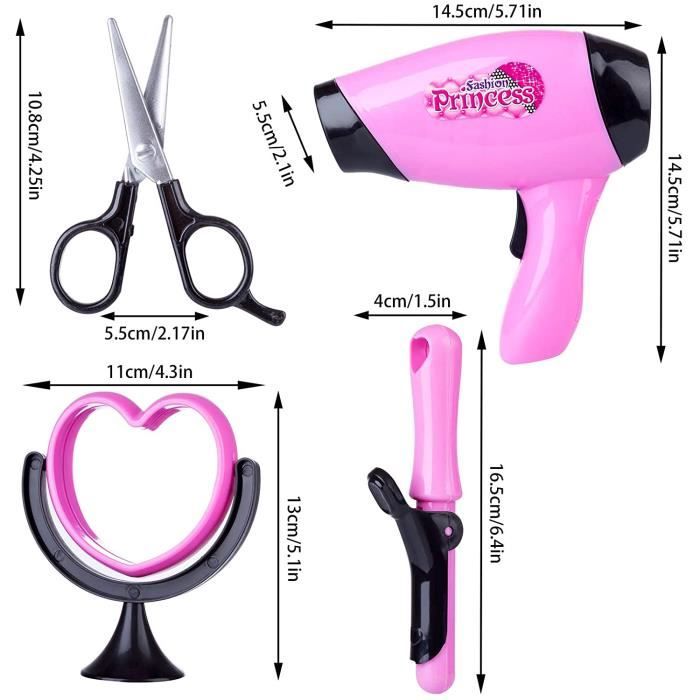 Tête à Coiffer et Maquiller - Dimitation Cadeau pour Enfant Fille