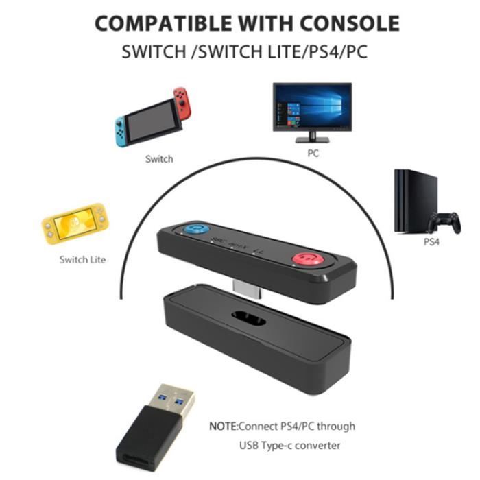 Kit d'adaptateur sans fil pour PS5/PS4 Mini adaptateur Bluetooth Récepteur  et émetteur - Cdiscount Informatique