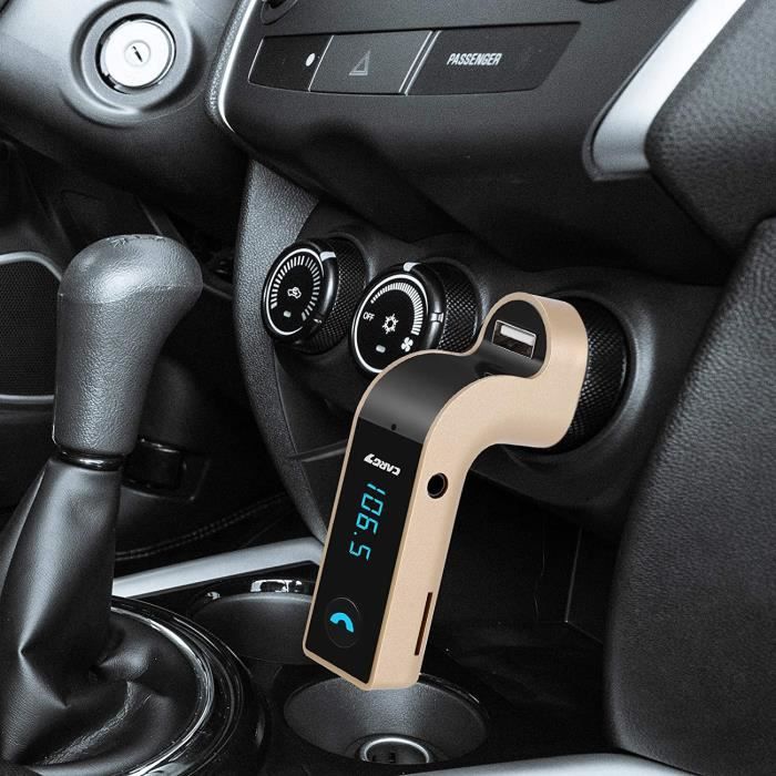 G7 Bluetooth Car Kit mains libres Transmetteur FM kit voiture