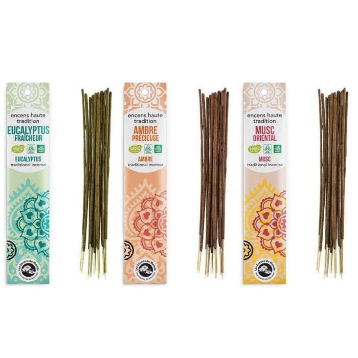 Encens Indien à L'ambre En Bâtonnets - Lot De 5 Boîtes, Neuf, Fabriqué En Inde, Parfait Pour La Méditation Ou Parfumer L'intérieur