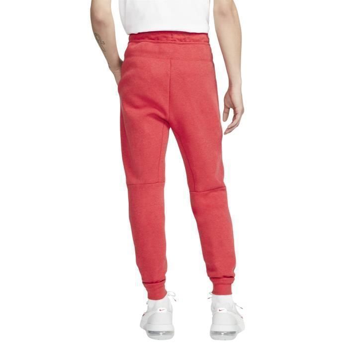 Pantalon Homme Nike Tech Fleece Rouge FB8002 672 Slim Adulte Taille M