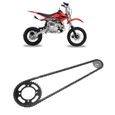 Dioche Kit de pignon de chaîne Aramox Jeu de Pignons Avant Arrière pour 50 Cc à 125 Cc Dirt Mini Bikes ATV, 420 auto distribution-2