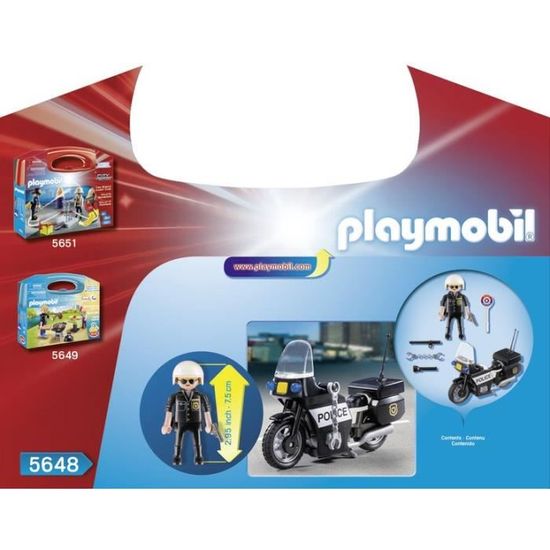 playmobil valisette police