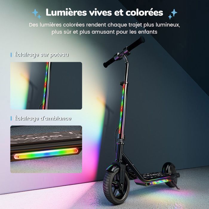 Trottinette électrique Pliable RCB EV85F - Homologuée Route - 30 Km D'autonomie