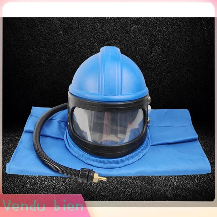 Casque de Sablage, Cagoule de Sablage à Adduction D'air, de Cagoule de ...