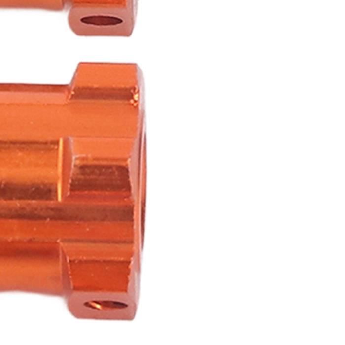 Adaptateur Moyeu Hexagonal 12mm Pour Voitures RC 1/10 HSP - En Alliage D'aluminium (rouge, 6mm) - 11