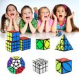YGZN Speed Cube Set 8 Pack 2x2 3x3 4x4 Speed Cube ,Megaminx Pyramid Skewb lvy Cube Mirror Cube Smooth Speedcubing Magic Cube Puzz-3