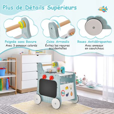 Chariot de supermarché en métal Tanner : King Jouet Belgique, Cuisine et dinette Tanner