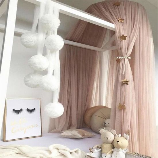 Chambre De Bebe Decoration Guirlande Boule Guirlande Bruant Pour Le Mariage Ou La Fete Chambre Des Enfants Moustiquaire Berceau Rose Cdiscount Jeux Jouets